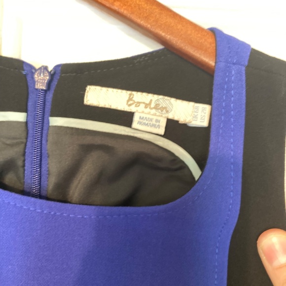 Boden Sleeveless Audrey Colorblock Ponte Dress - Size 2 - Picture 4 of 11